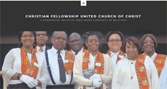 Desktop Screenshot of christianfellowshipucc.org